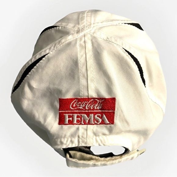 NIKE Coca-Cola Centro White Feather Light Dri-Fit Tennis Cap Adult Adjustable - Picture 3 of 6